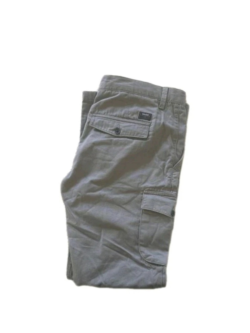 New Timberland Cargo Pants Men's 36X32 Straight Fit Organic Cotton Twill Jb1